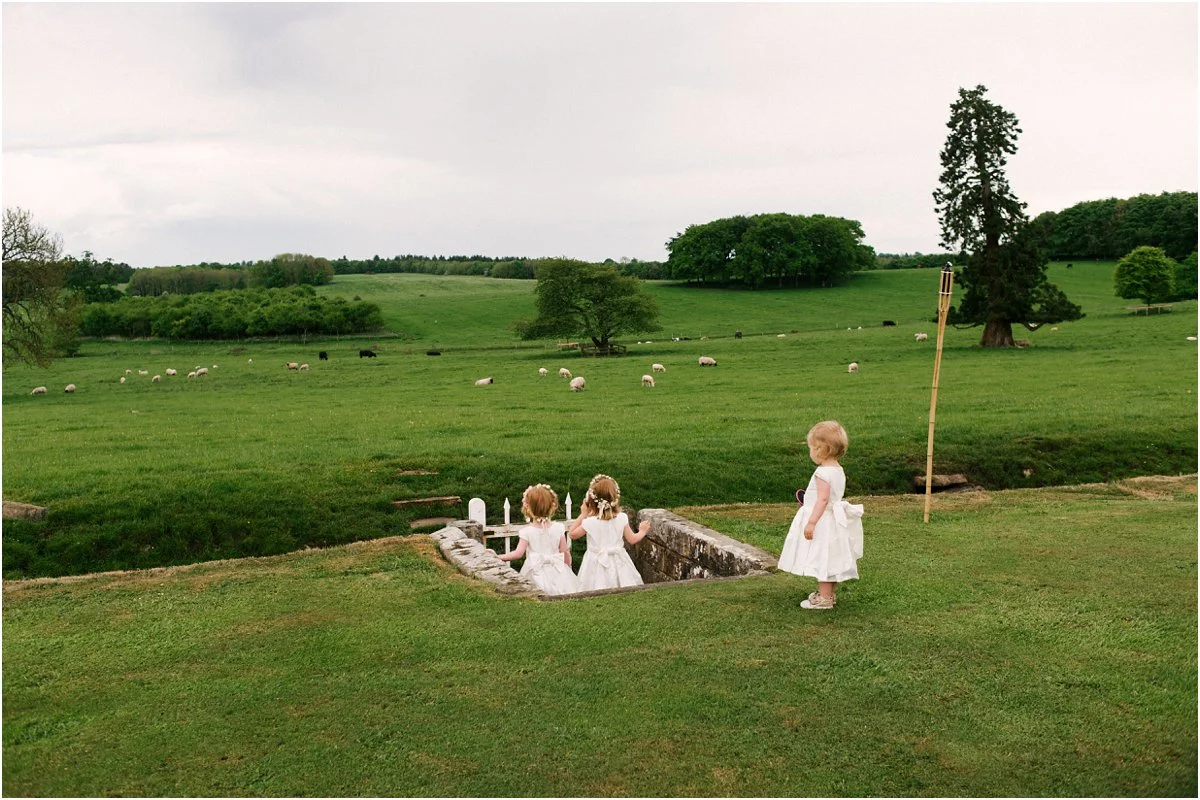 wedding photographer in northumberland capheaton hall and st andrew's church corbridge