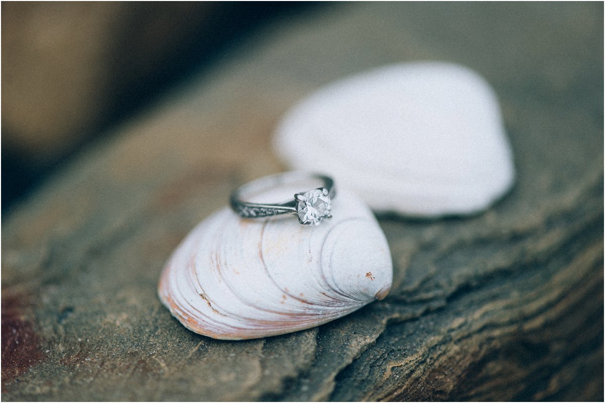  Engagement portraits photography Edinburgh Scotland seaside 