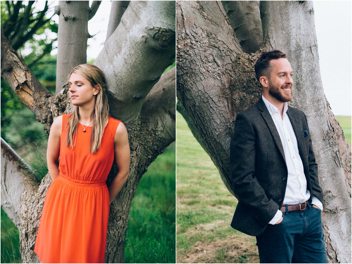  Engagement portraits photography Edinburgh Scotland seaside 