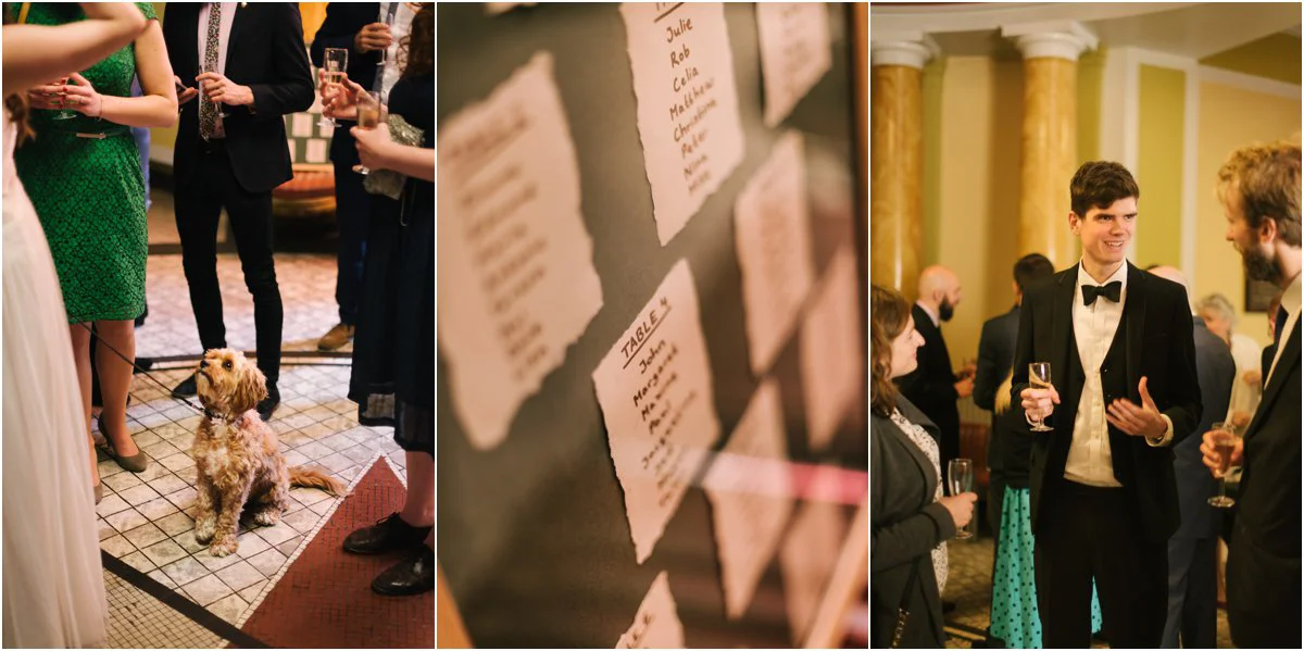 Wedding photography at Thomas Morton Hall in Leith, Edinburgh, Scotland
