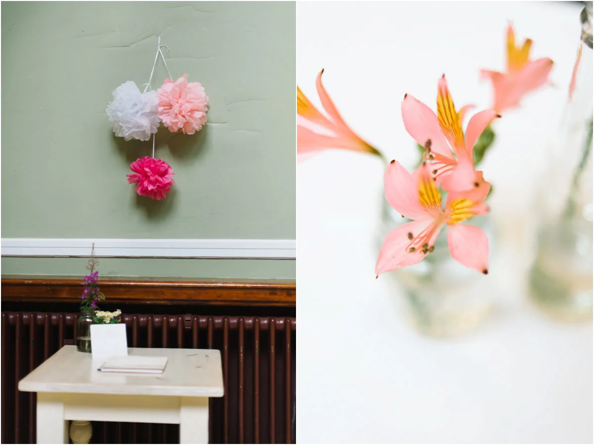 Wedding photography at Thomas Morton Hall in Leith, Edinburgh, Scotland
