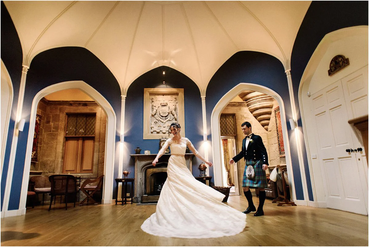 Crofts & Kowalczyk Fusion wedding photography and video at Winton Castle Scotland