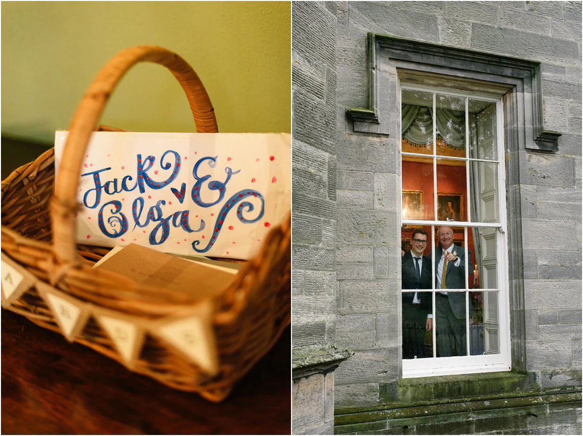 Crofts & Kowalczyk Fusion wedding photography and video at Winton Castle Scotland