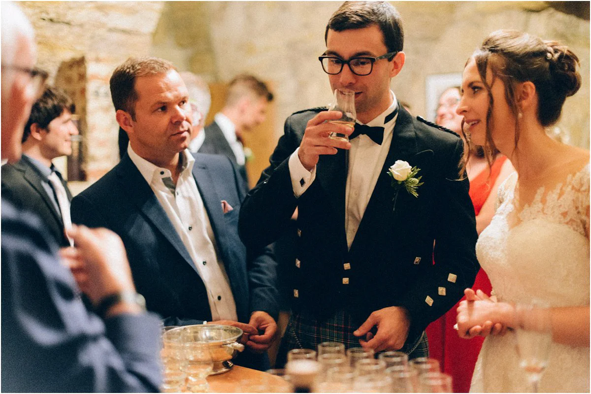 Crofts & Kowalczyk Fusion wedding photography and video at Winton Castle Scotland