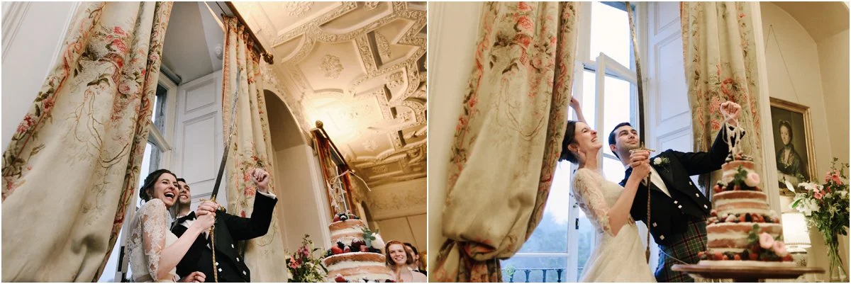 Crofts & Kowalczyk Fusion wedding photography and video at Winton Castle Scotland