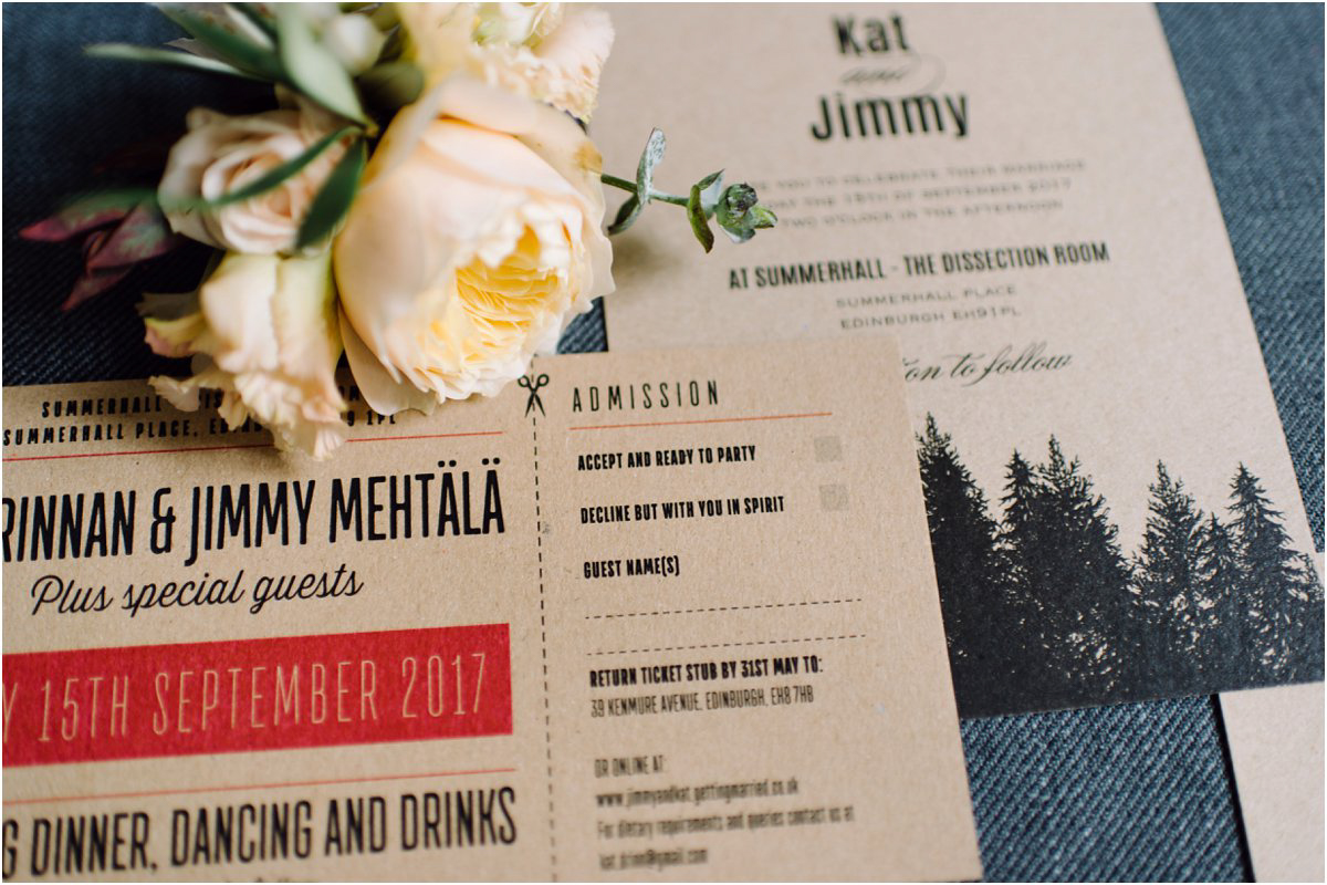Summerhall Edinburgh wedding photography by Crofts & Kowalczyk