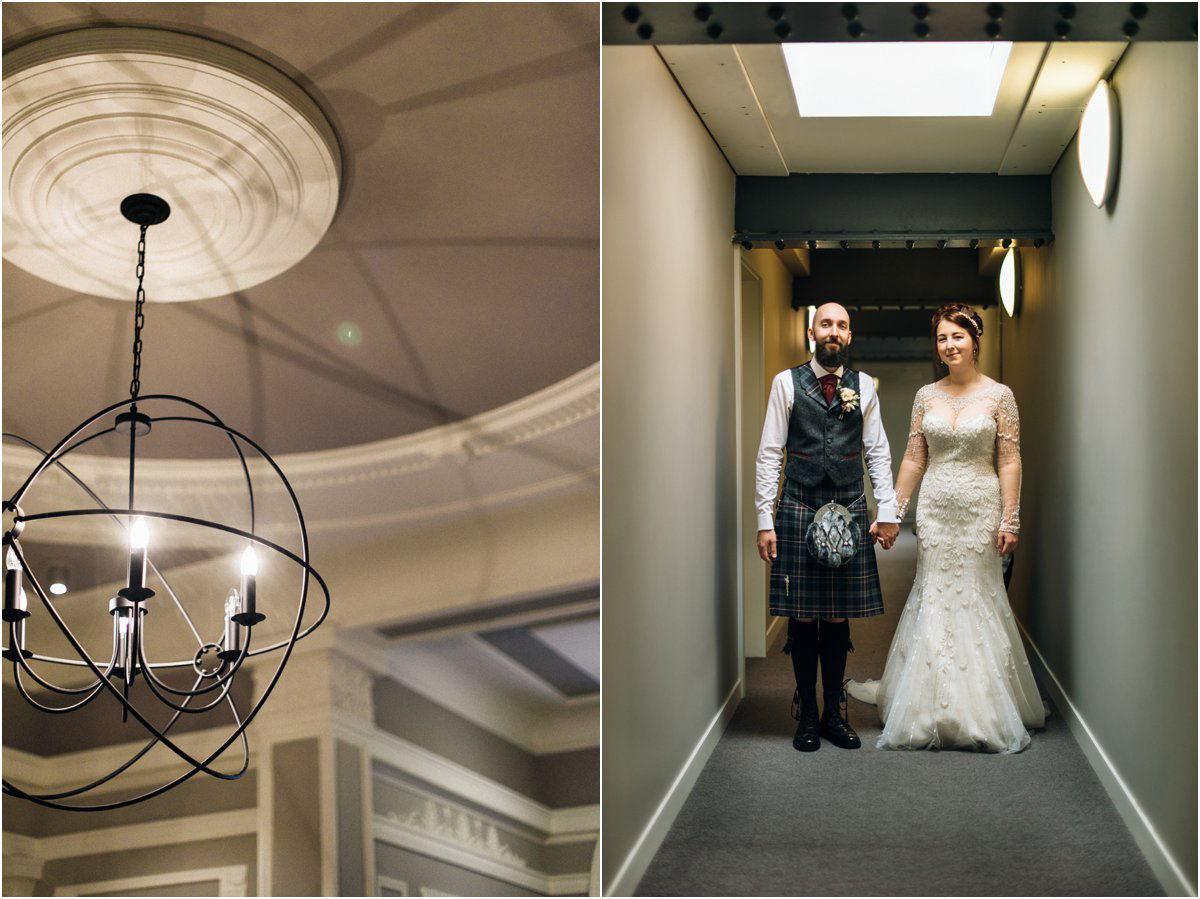 Summerhall Edinburgh wedding photography by Crofts & Kowalczyk