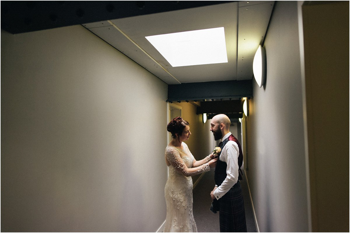Summerhall Edinburgh wedding photography by Crofts & Kowalczyk