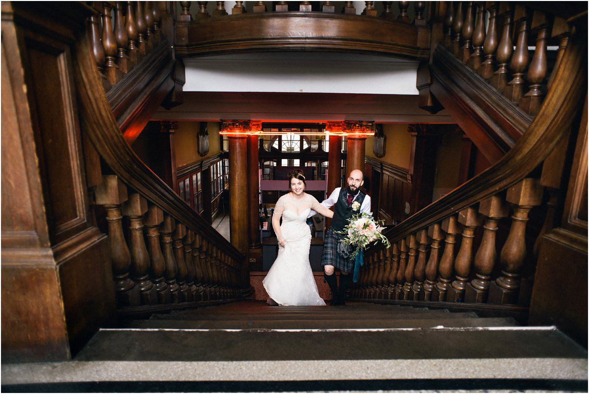 Summerhall Edinburgh wedding photography by Crofts & Kowalczyk