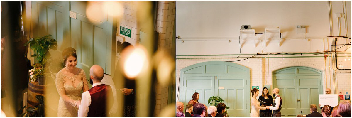 Summerhall Edinburgh wedding photography by Crofts & Kowalczyk