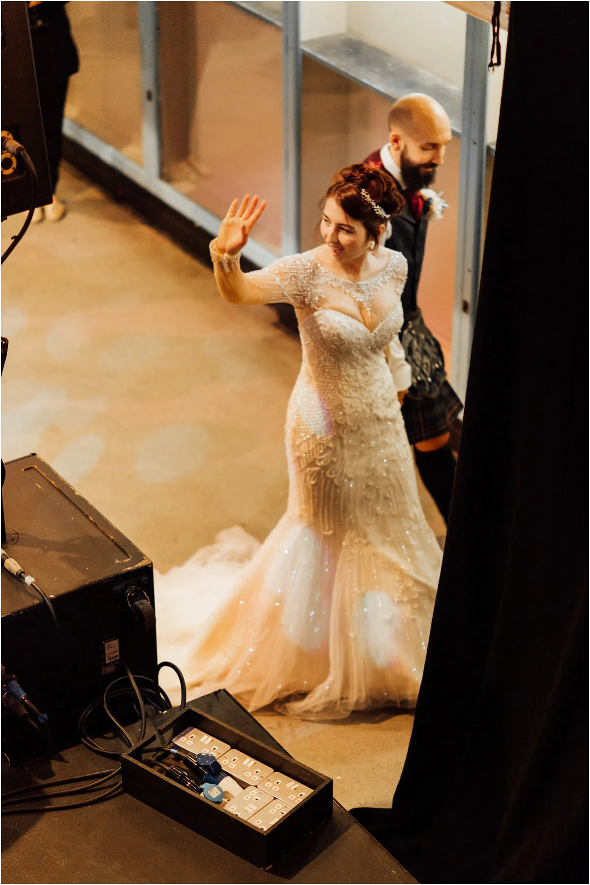 Summerhall Edinburgh wedding photography by Crofts & Kowalczyk