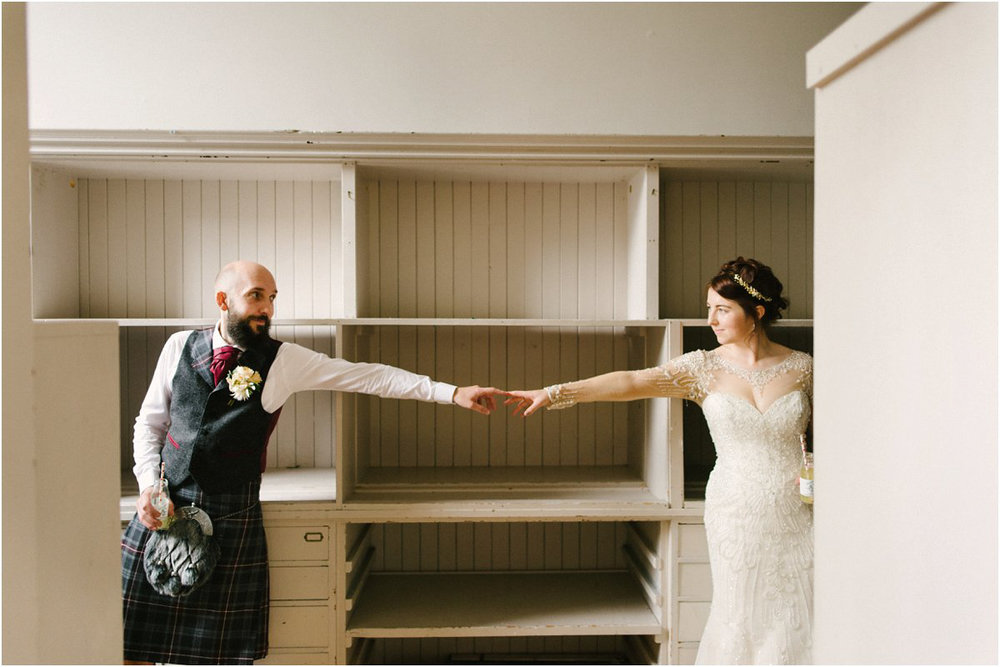  Summerhall Edinburgh wedding photography by Crofts & Kowalczyk 