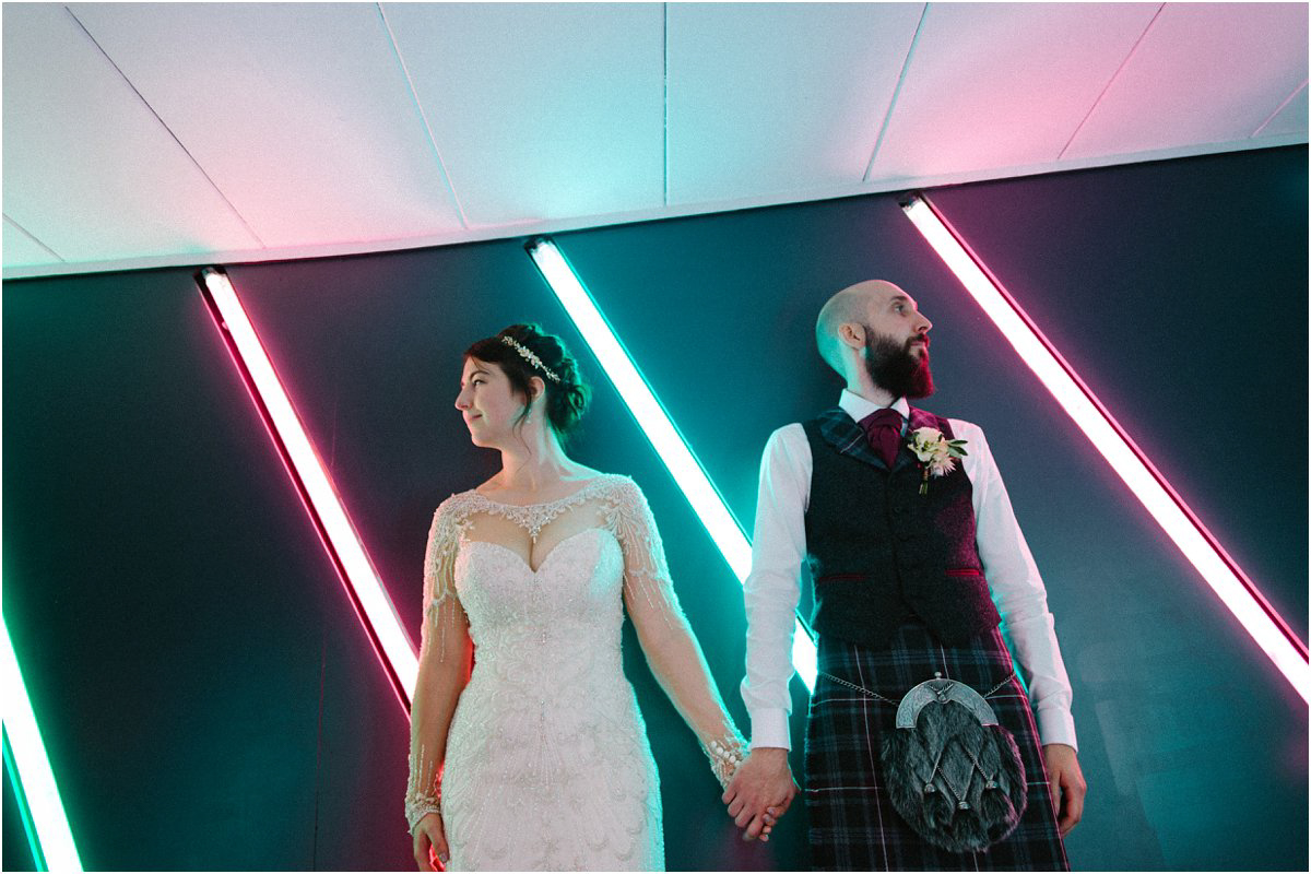 Summerhall Edinburgh wedding photography by Crofts & Kowalczyk