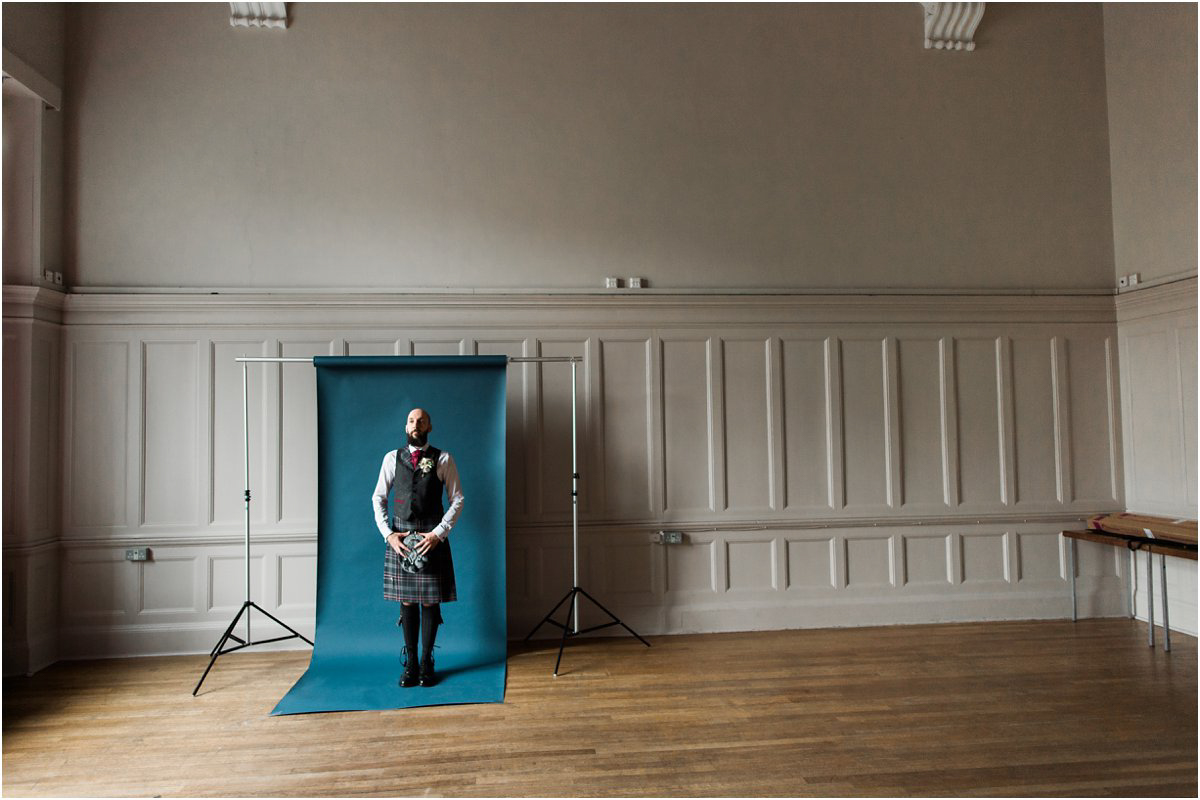 Summerhall Edinburgh wedding photography by Crofts & Kowalczyk