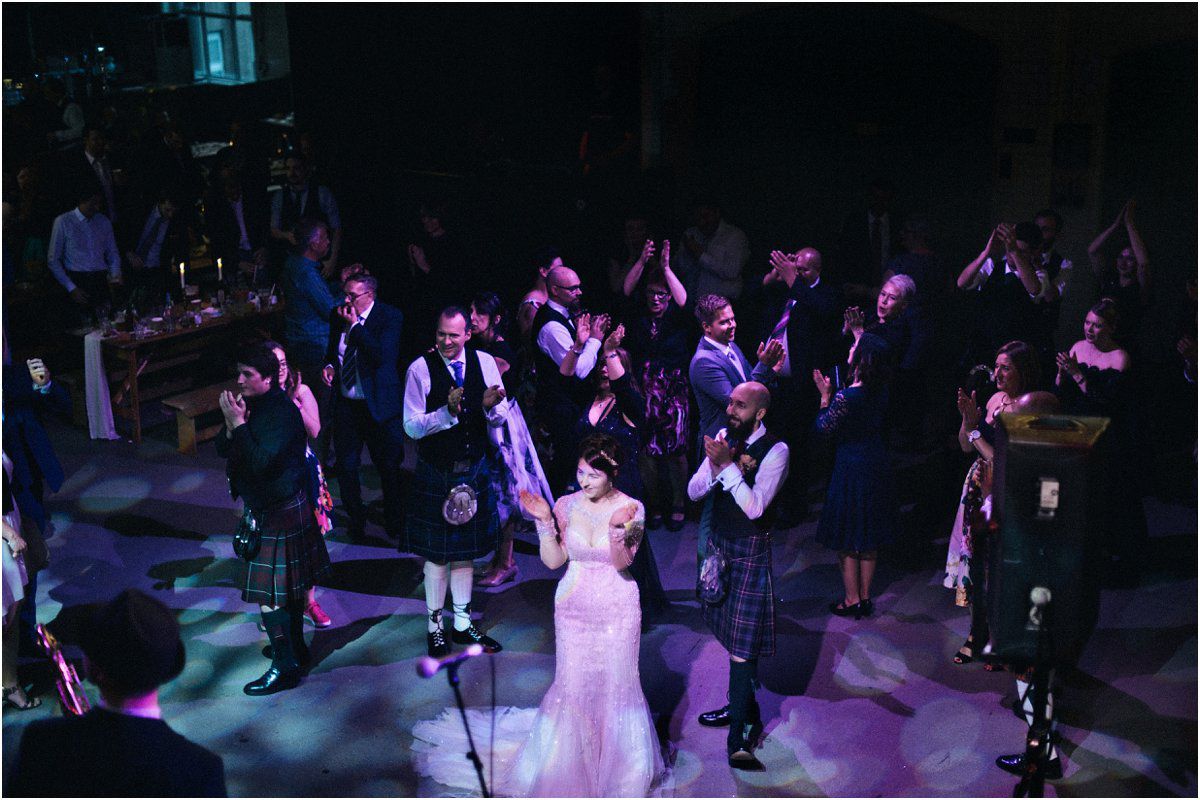 Summerhall Edinburgh wedding photography by Crofts & Kowalczyk