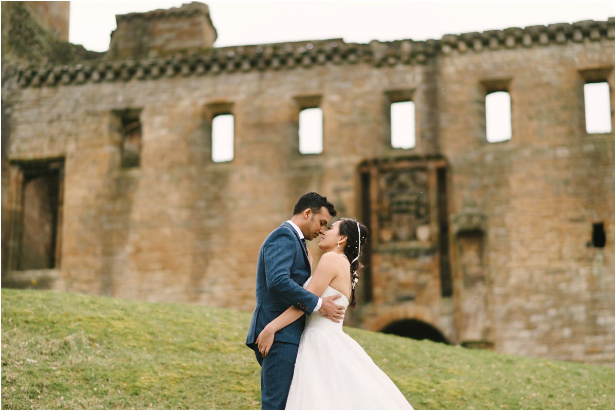 Cro&KowLove destination engagement photography Edinburgh Scotland with Ivy and Atul