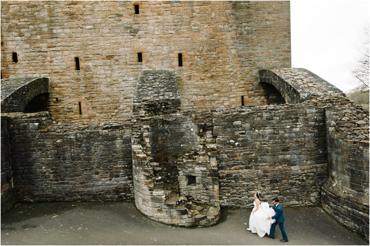 Cro&KowLove destination engagement photography Edinburgh Scotland with Ivy and Atul