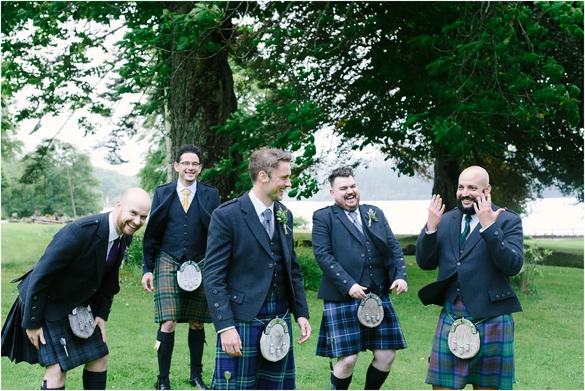 Crofts & Kowalczyk Photography Altskeith House Loch Ard wedding