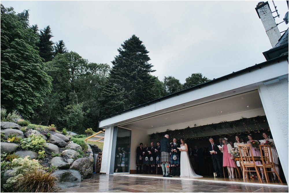  Crofts & Kowalczyk Photography Altskeith House Loch Ard wedding  