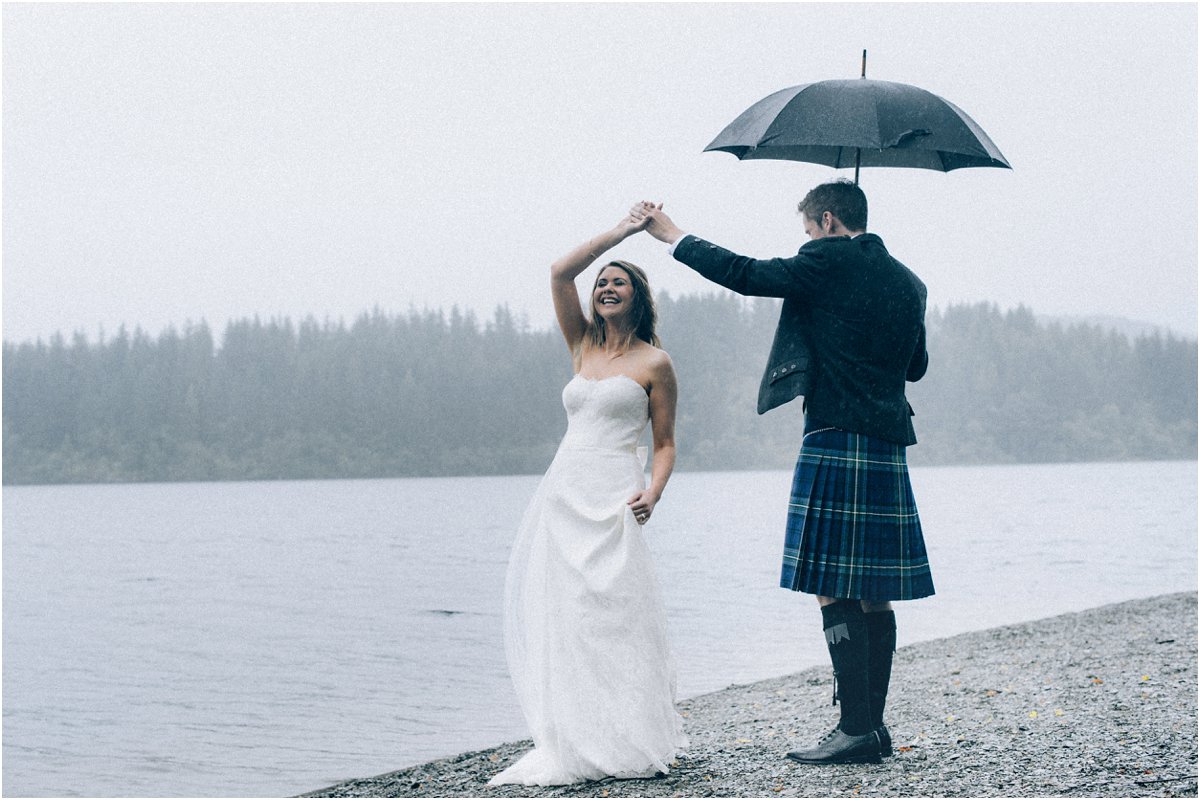  Crofts & Kowalczyk Photography Altskeith House Loch Ard wedding  