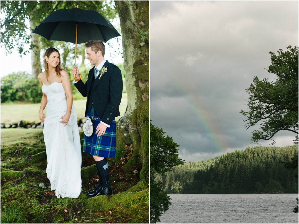  Crofts & Kowalczyk Photography Altskeith House Loch Ard wedding  