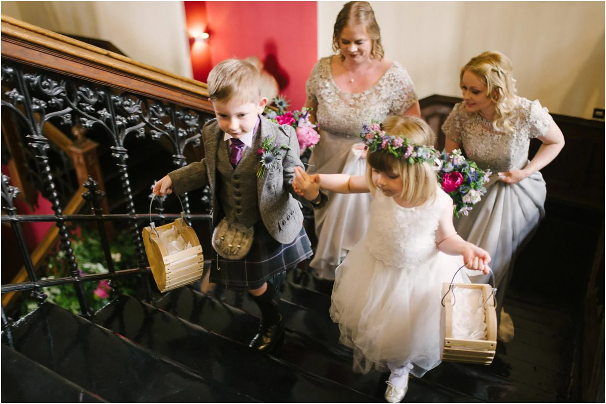 Crofts & Kowalczyk Photography, Scottish wedding of Jodie and John in Fettes College chapel in Edinburgh and The National Mining Museum Scotland