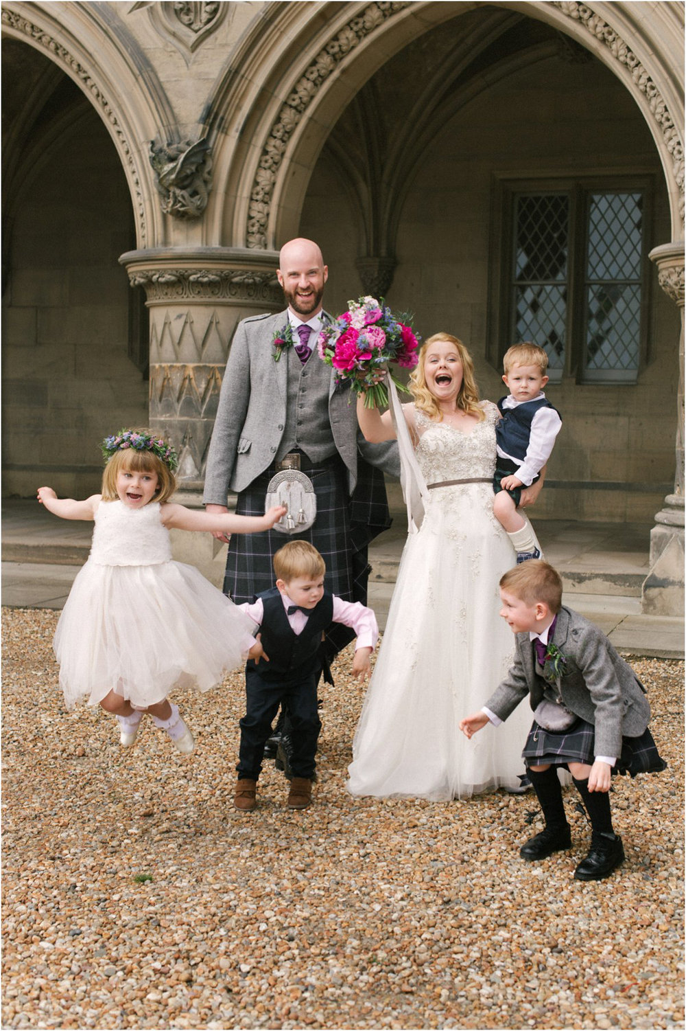  Crofts & Kowalczyk Photography, Scottish wedding of Jodie and John in Fettes College chapel in Edinburgh and The National Mining Museum Scotland 