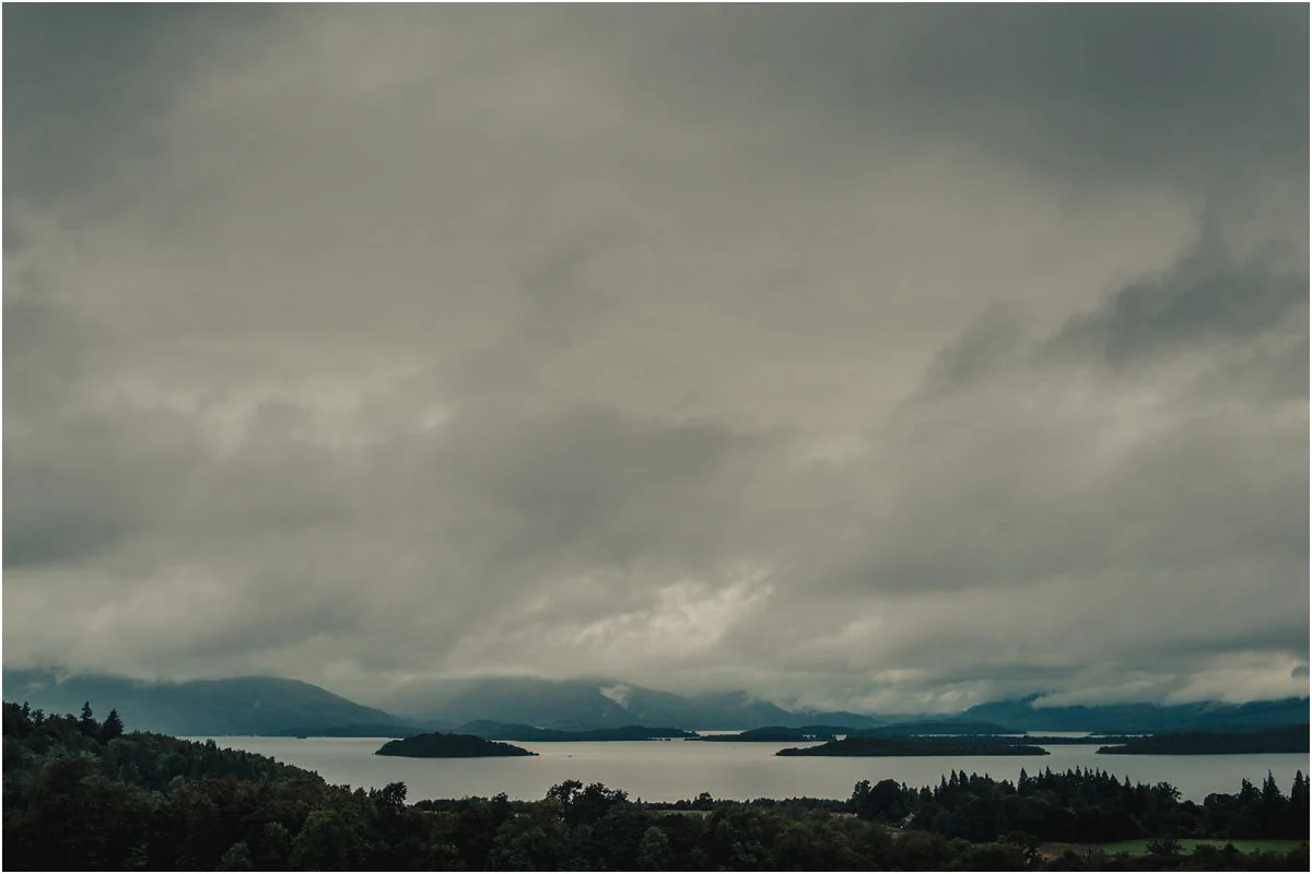Scottish landscape of Loch Lomond