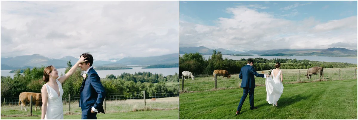 Zoe and Connor wedding at Ardoch House Scotland