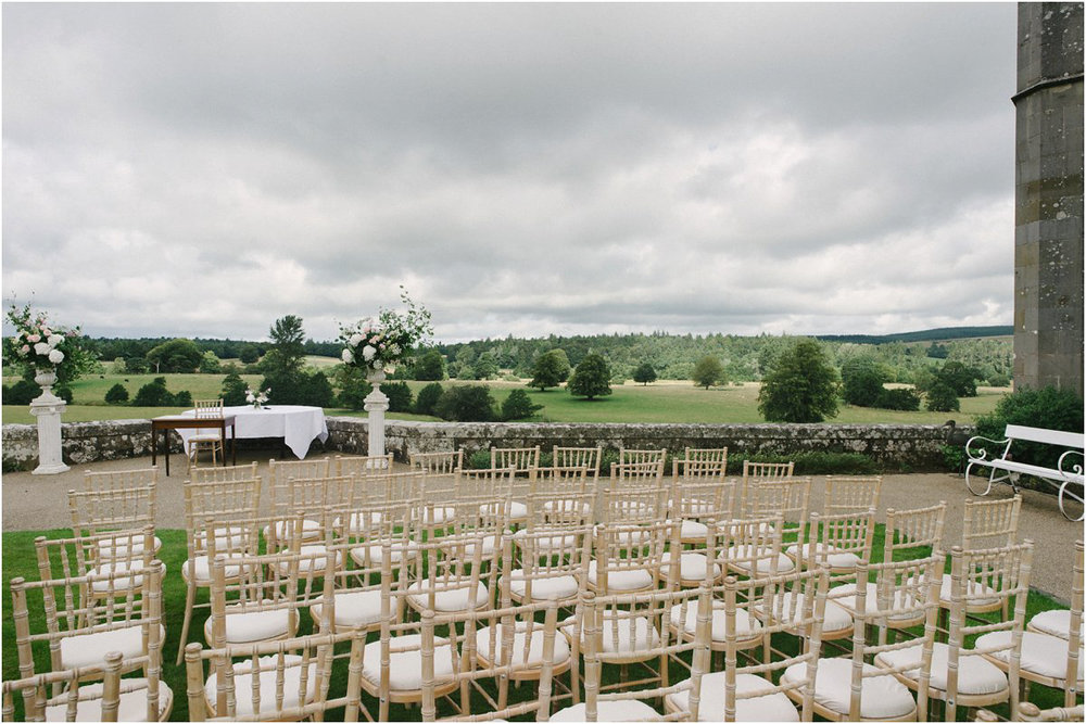  Summer Scottish castle wedding in Blairquhan by Cro & Kow 