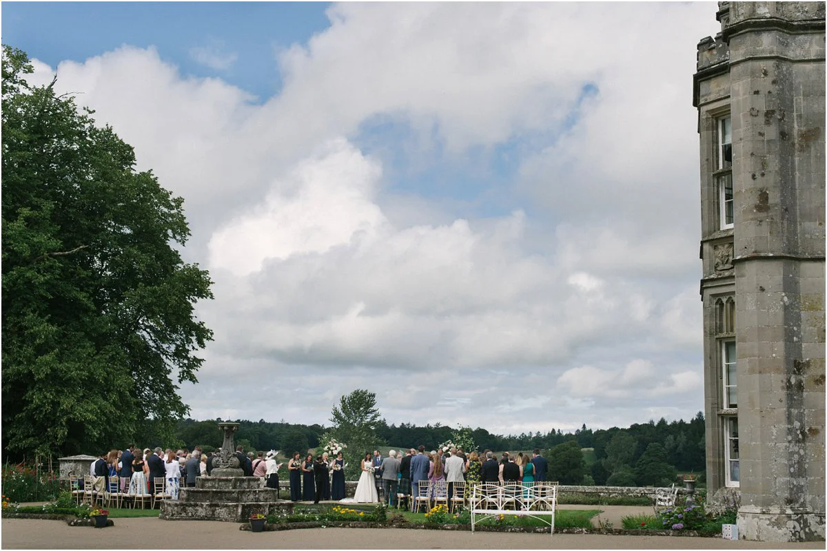 Summer Scottish castle wedding in Blairquhan by Cro & Kow