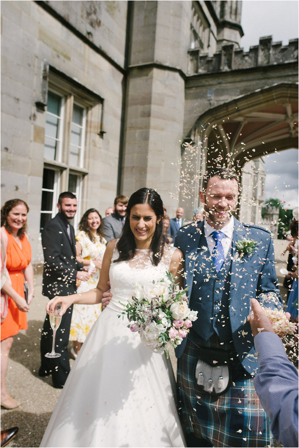  Summer Scottish castle wedding in Blairquhan by Cro & Kow 