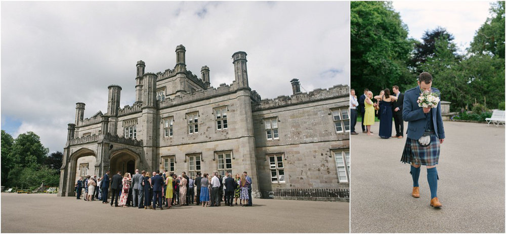  Summer Scottish castle wedding in Blairquhan by Cro & Kow 