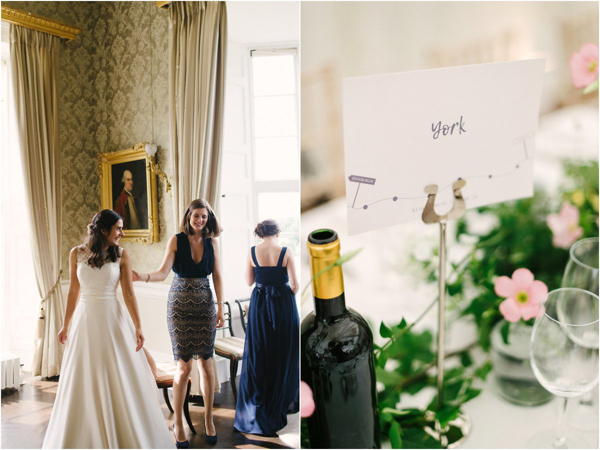  Summer Scottish castle wedding in Blairquhan by Cro & Kow 
