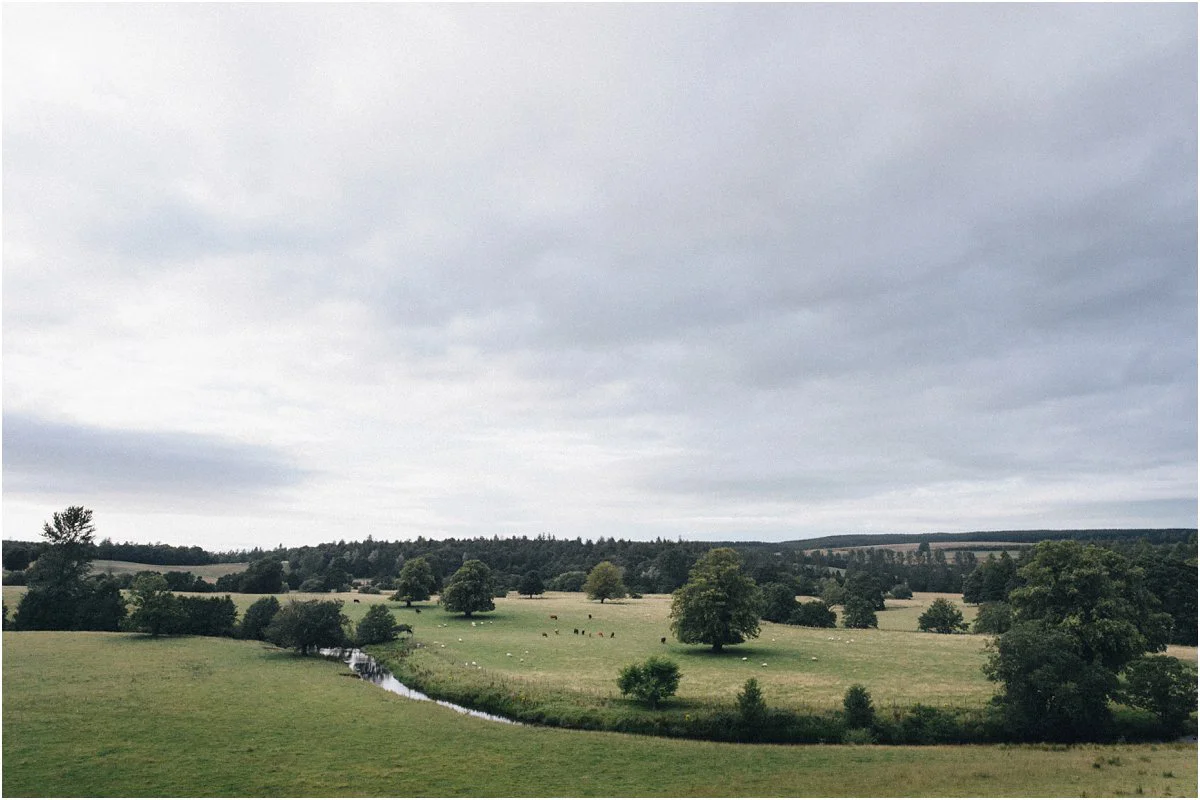 Summer Scottish castle wedding in Blairquhan by Cro & Kow
