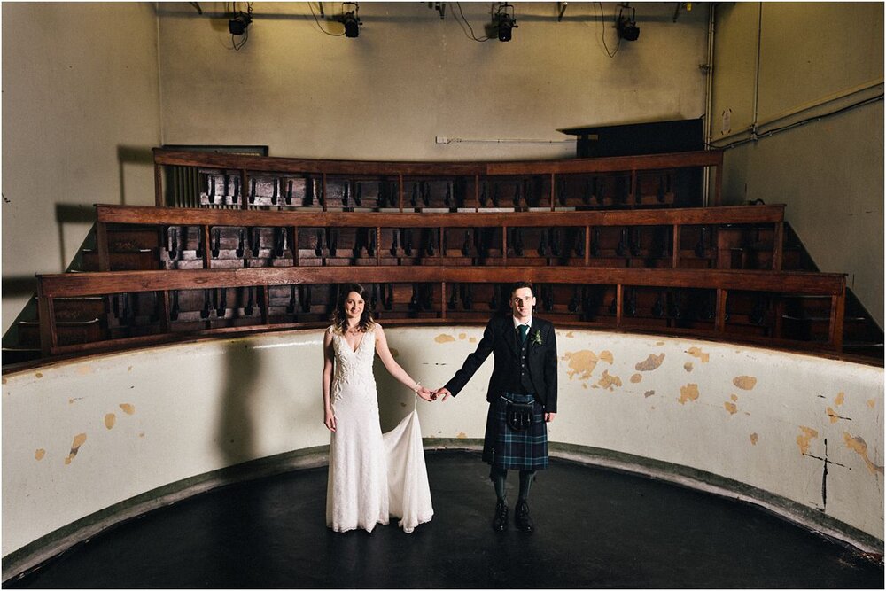  Summerhall wedding of Hannah & Sean in Edinburgh 