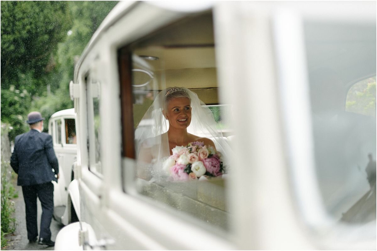  English Countryside wedding at The Ashes Barns in Staffordshire with Classic white and green theme 