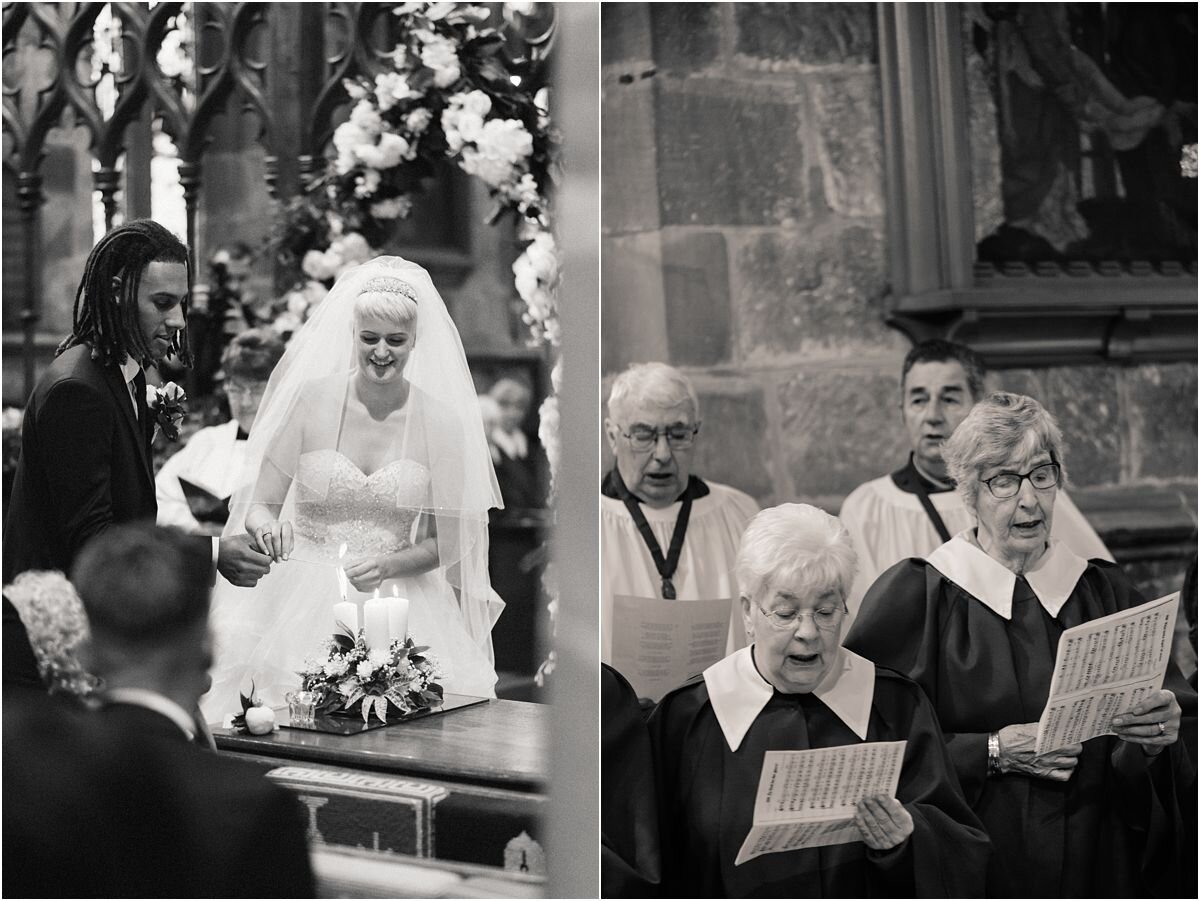  English Countryside wedding at The Ashes Barns in Staffordshire with Classic white and green theme 