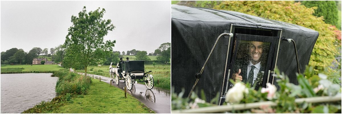  English Countryside wedding at The Ashes Barns in Staffordshire with Classic white and green theme 