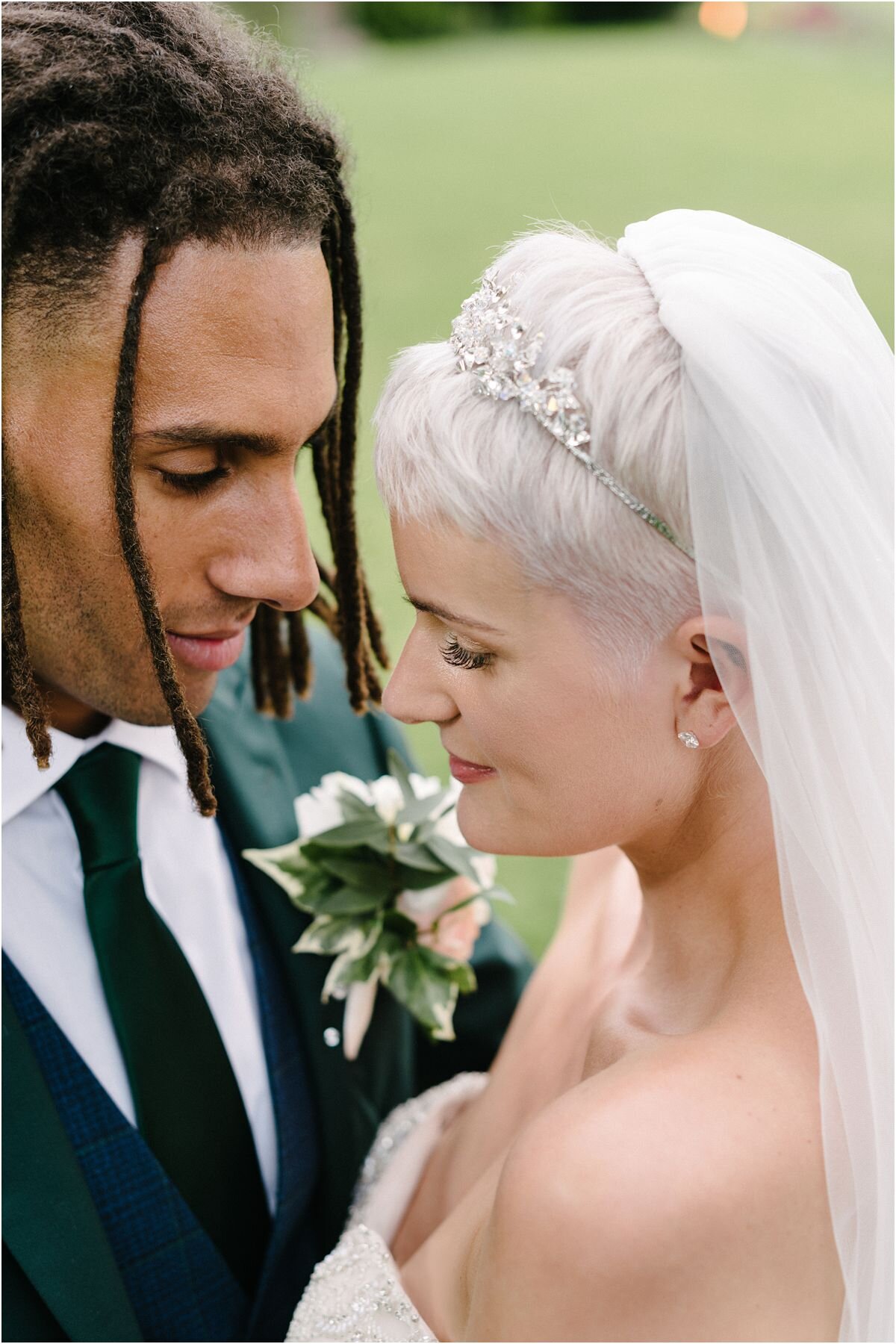 English Countryside wedding at The Ashes Barns in Staffordshire with Classic white and green theme