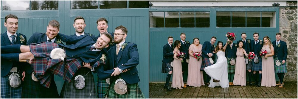  Springtime wedding at The Byre At Inchyra in Perthshire in Scotland by Crofts & Kowalczyk Photography 