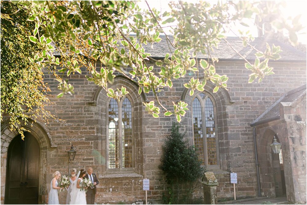  Romantic wedding with church ceremony at Dunino and reception at Fallside Mill in Fife, Scotland 