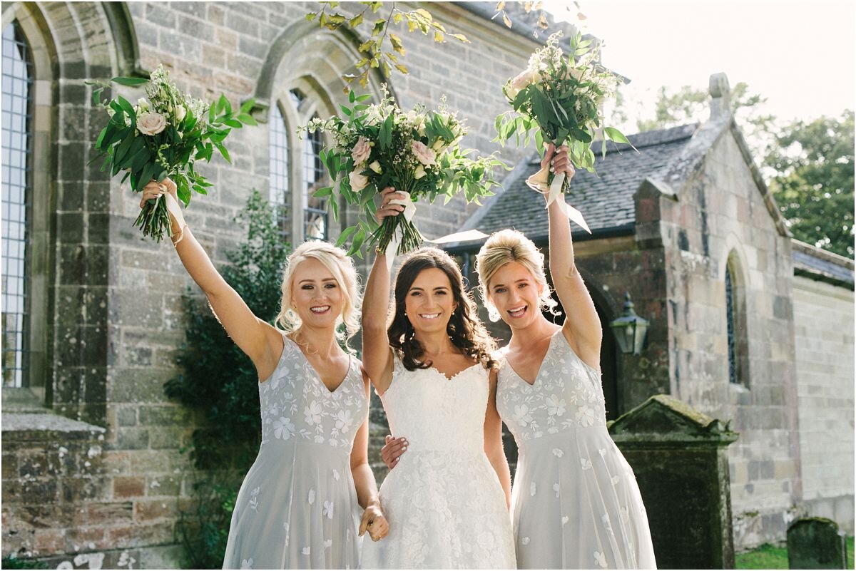  Romantic wedding with church ceremony at Dunino and reception at Fallside Mill in Fife, Scotland 