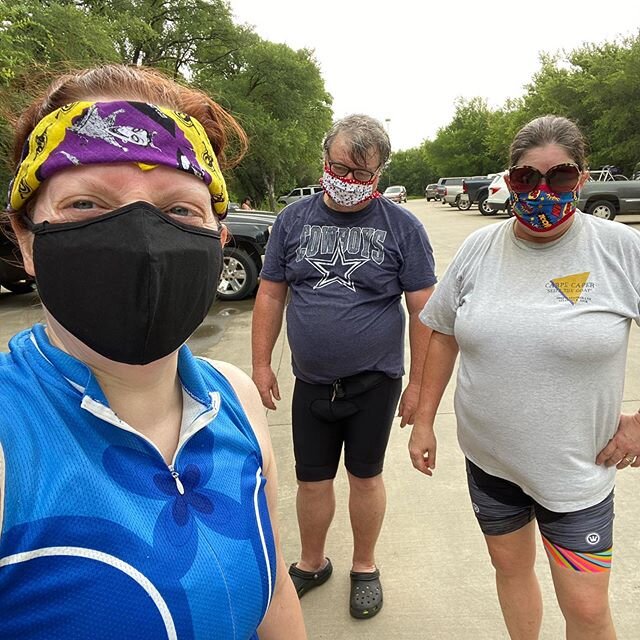 Air quality was not good- but having a mask for air pollution really helped me out today :) longest bike ride this year! Go Team Blackman!! 18.29 miles.  I need to get some new bike clothes so I&rsquo;ve given my self a challenge- I will get a new pa