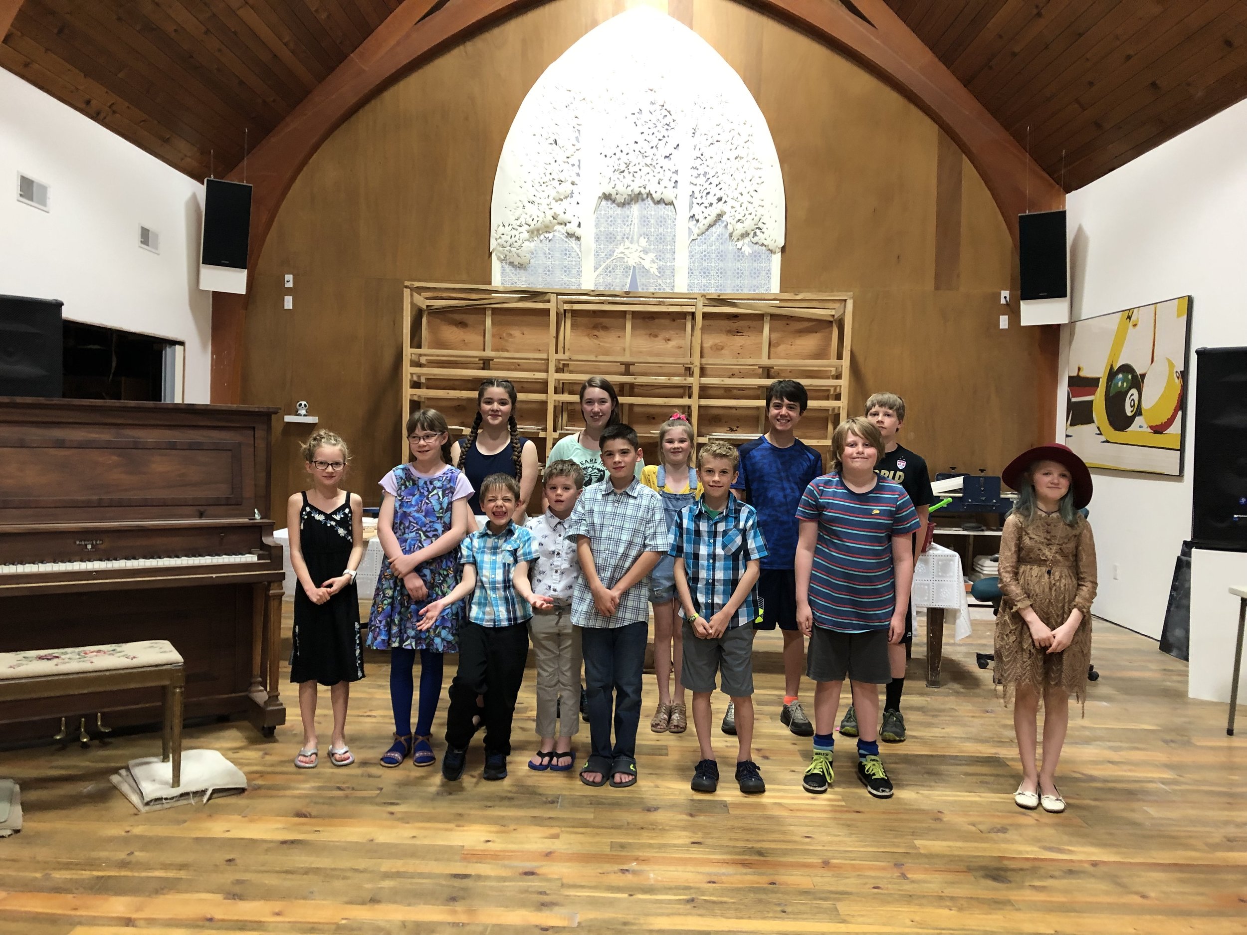 Last recital of the school year 2018/2019 .