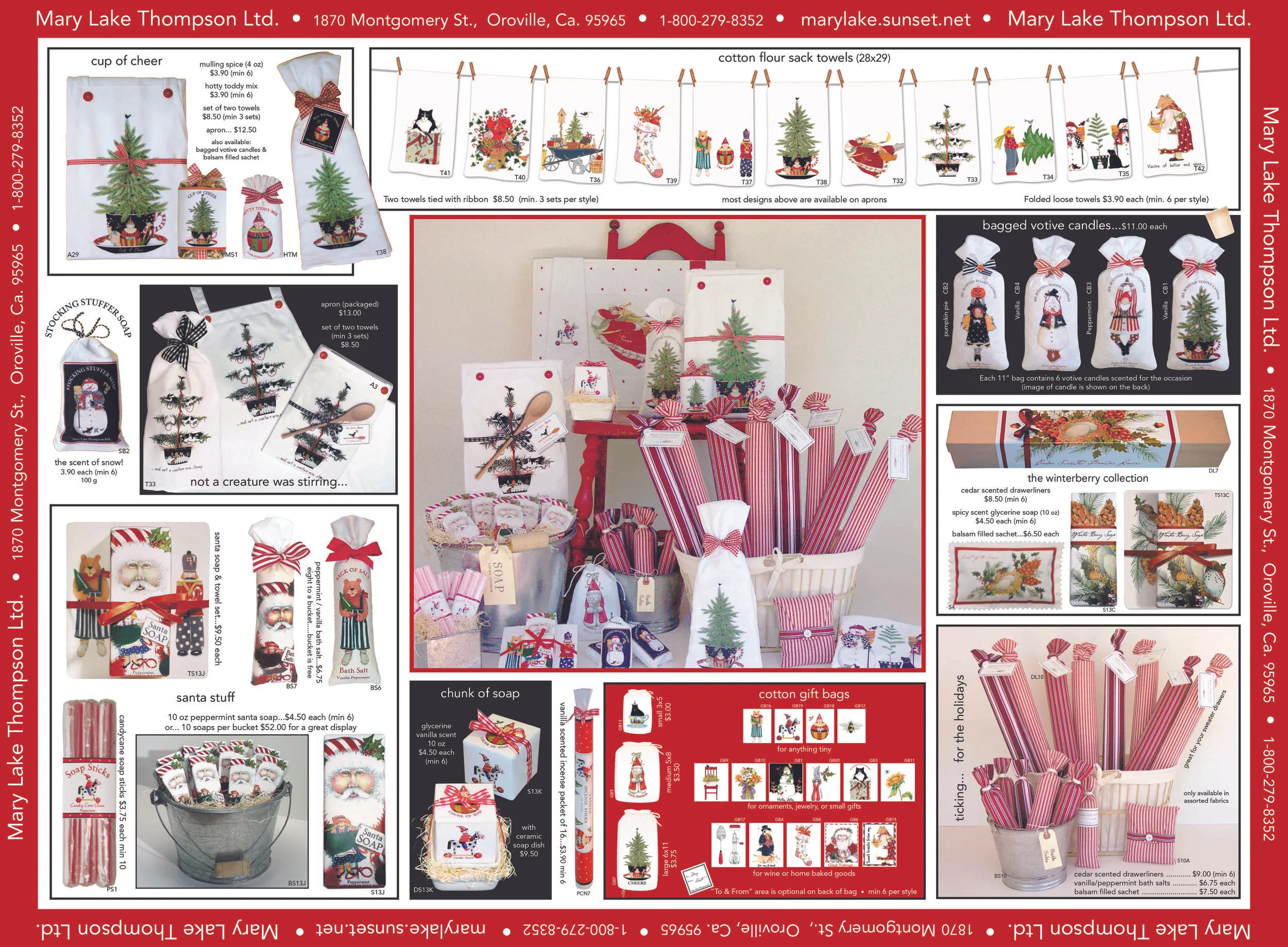  It should be noted that the package design on the products in the catalogs as well as the catalogs themselves were designed by Michelle Hironimus under the guidance of MLT 