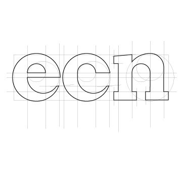 ECN Logo Grid with Letters