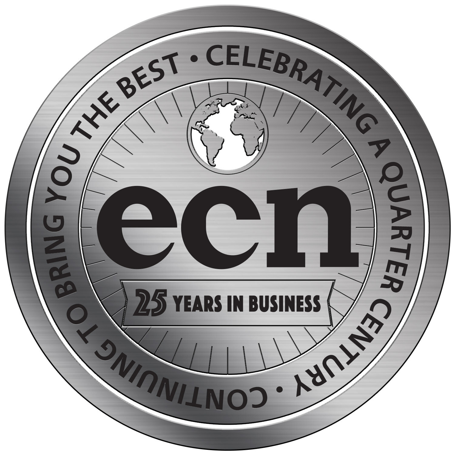 ECN Logo Silver Seal