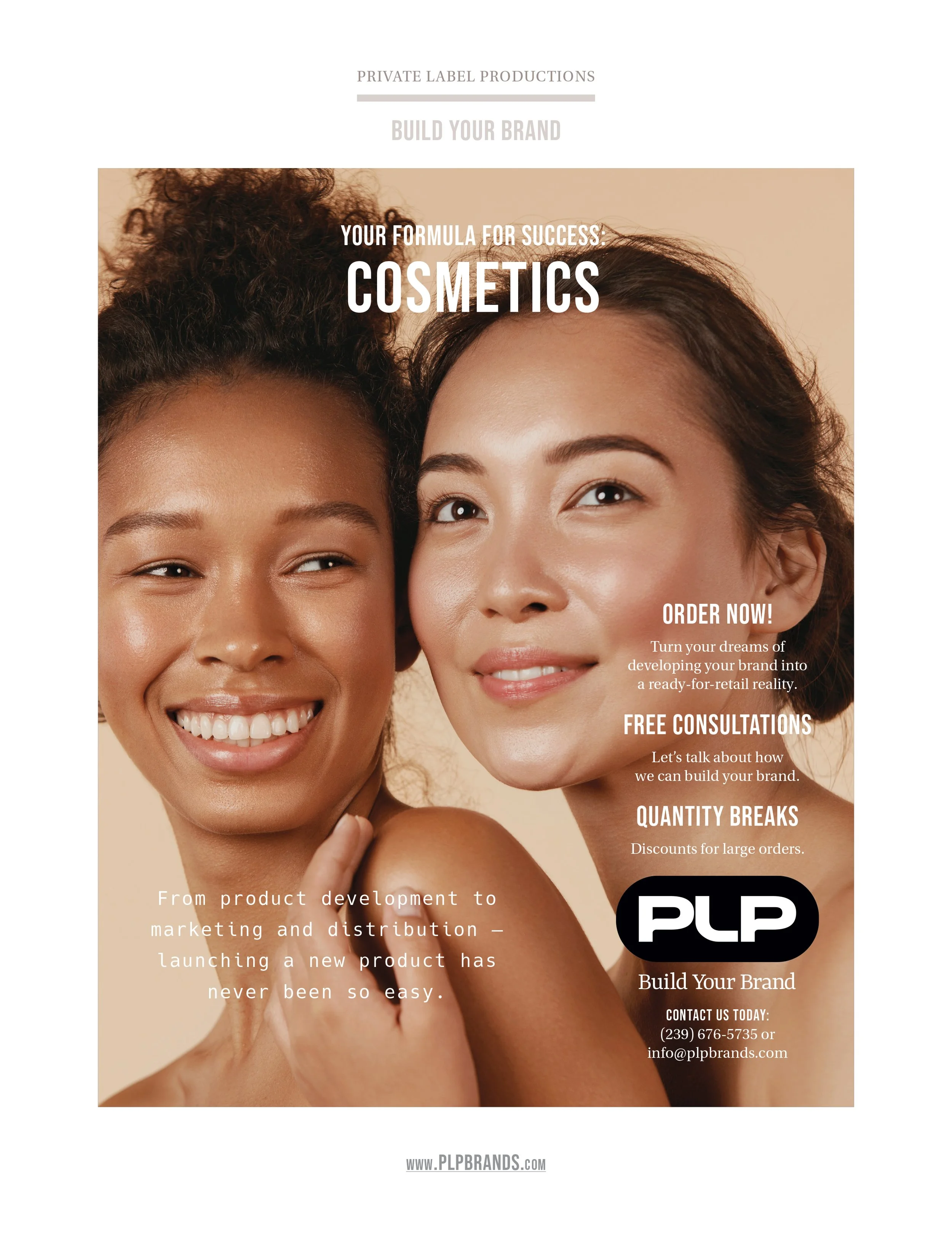 Consumer Brands at Scale | PRIVATE LABEL PRODUCTIONS Cover Cosmetics Catalog | JOSEPH M. POWELL CREATIVE DIRECTOR | BRAND STRATEGY | CONSUMER PRODUCTS | OPERATIONAL LEADERSHIP
