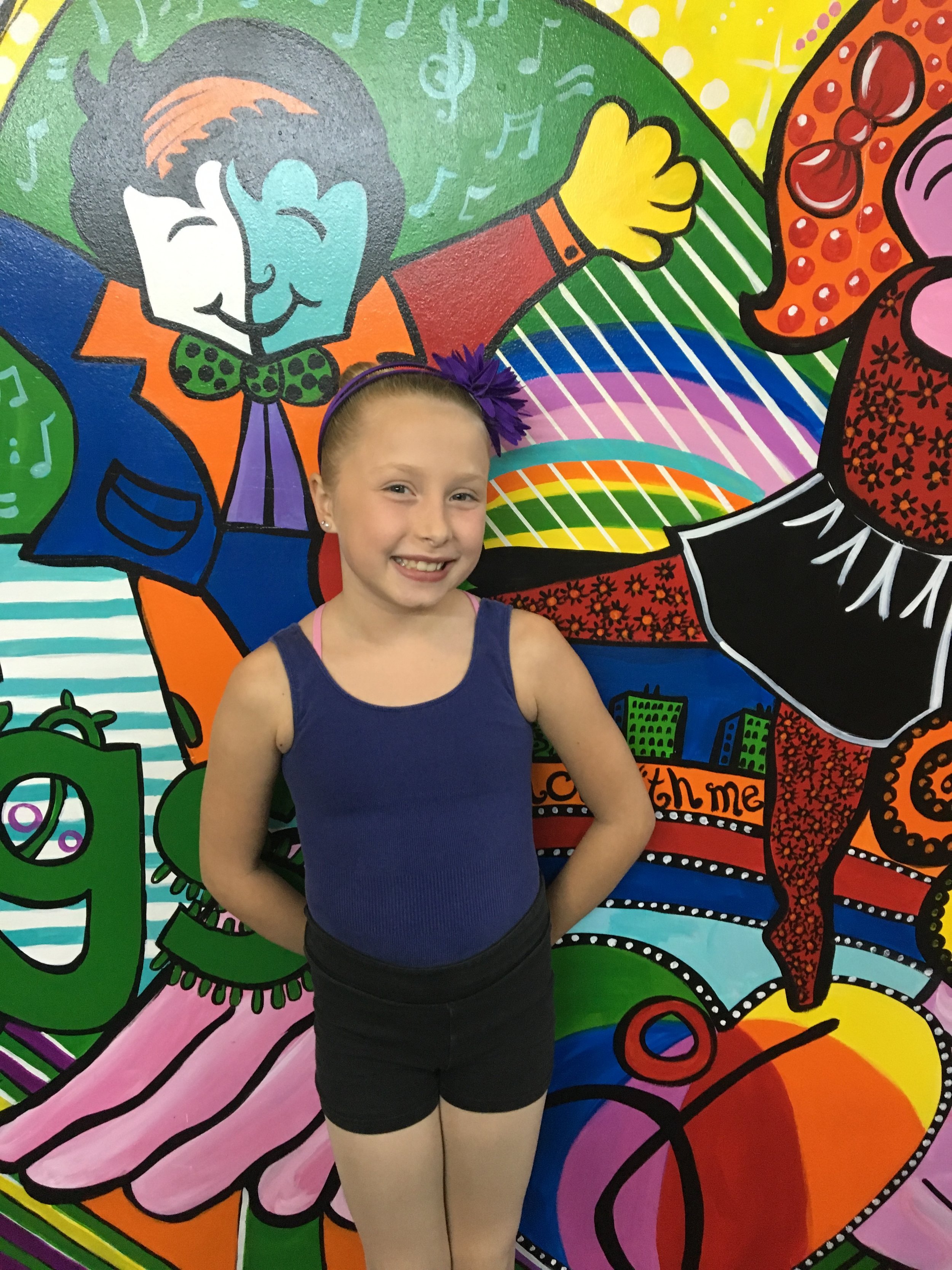 5 Year Award Winner: Abigail Proske Abigail Proske's favorite dance style is ballet and she loves to dance because it is fun and challenges her. Her role model is Ms.Kerrie. When she grows up she wants be a dance teacher. In her spare time she likes to make up her own dance moves. She loves dancing at Forevermore because we have many different things to do here and have great teachers.